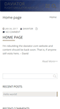 Mobile Screenshot of daviator.com
